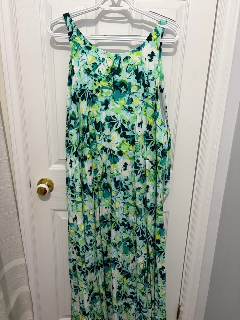 torrid Mint and Teal Floral Dress
